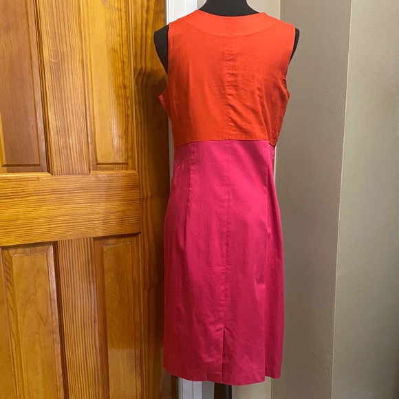 Neiman Marcus brand colorful sheath dress - Picture 2 of 6